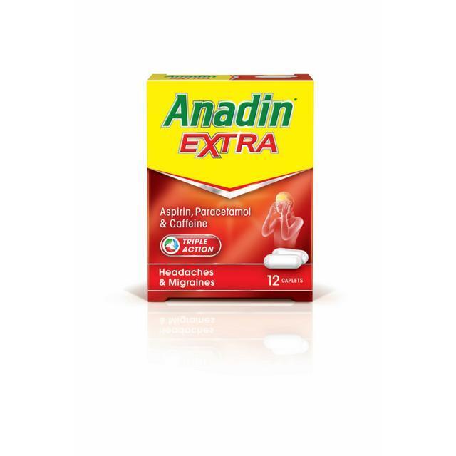 Anandin Extra 8 12 16 32 Caplets Max 32 Caplets UK Pharmacy Stock. theChemistonline