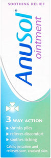 Anusol Ointment Proven Formula Shrinks Piles Hemorrhoids 25g New UK GSL.