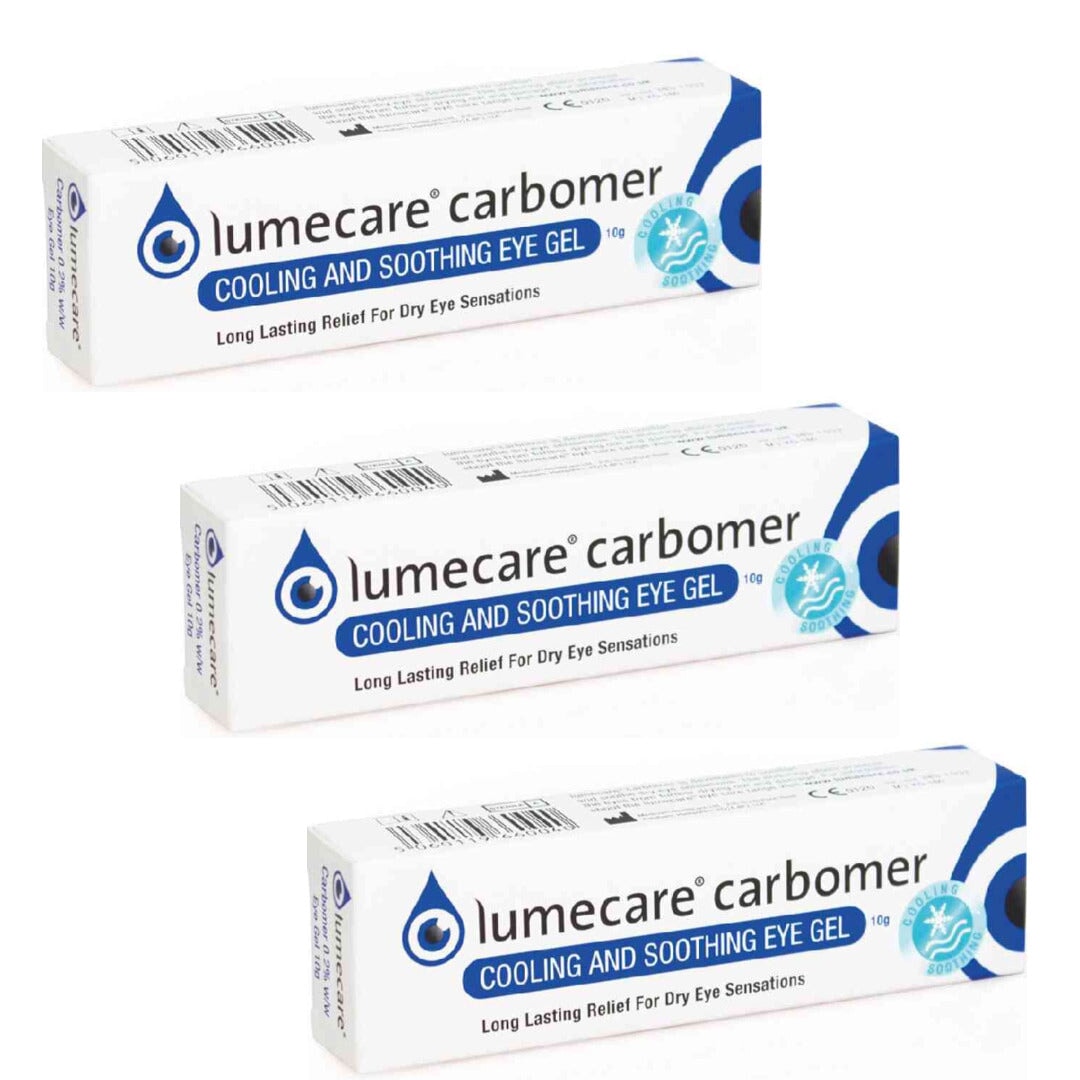 Carbomer Liquid Eye Gel 0.2% 3 x 10g - Dry Sore Eye Drop theChemistonline