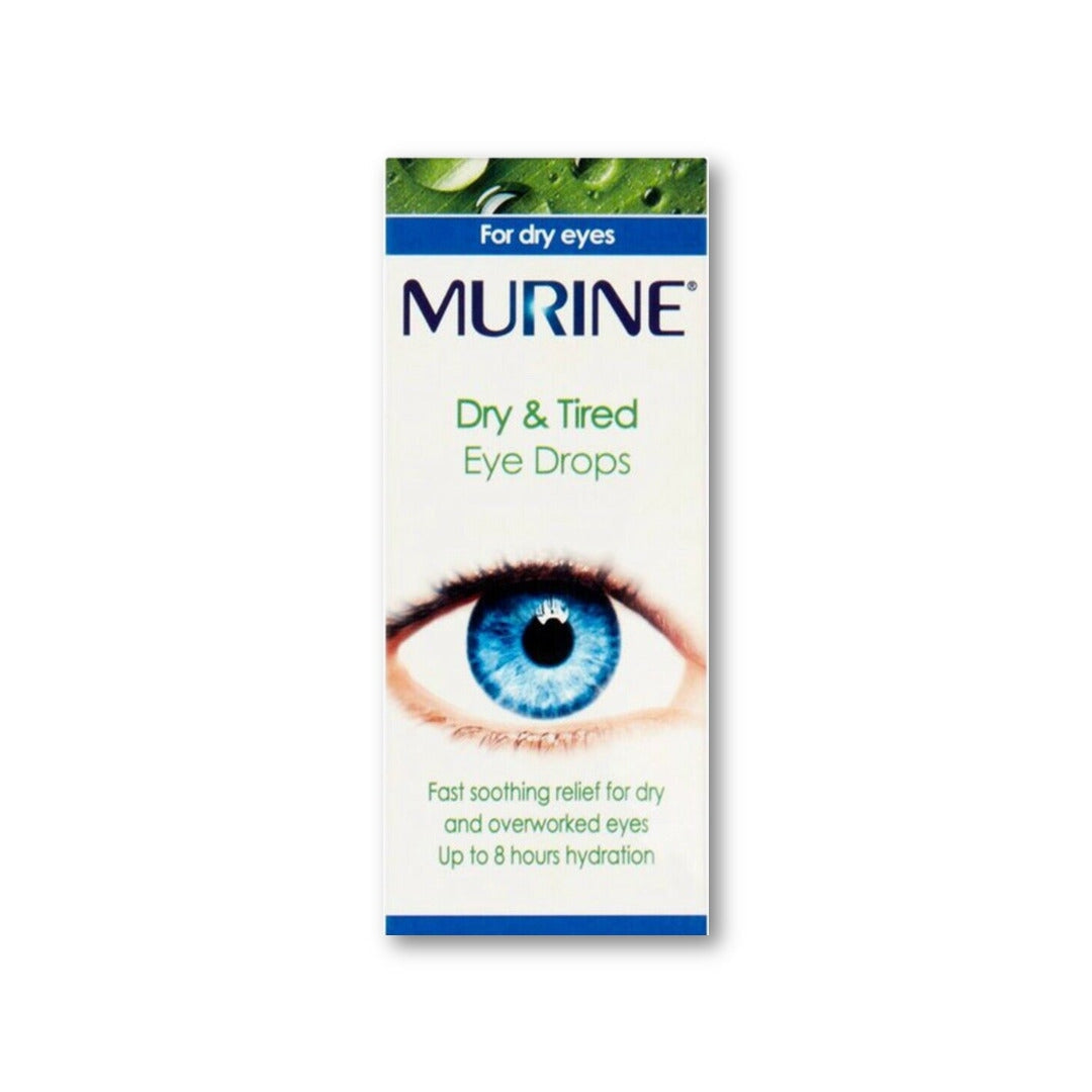 Murine Dry & Tired Eye Drops 15ml - Irritated Eyes 8 Hour Comfort - theChemistonline