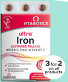 Vitabiotics Ultra iron sustained release 30 tablets