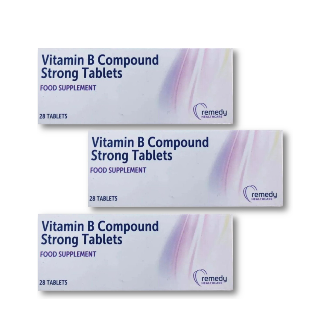 VITAMIN B COMPOUND STRONG TABLETS 28 x 3 Packs (Brands May Vary)