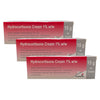 3 x Hydrocortisone Cream 1% - 15g Each | Anti-Inflammatory Relief for Skin Irritations theChemistonline