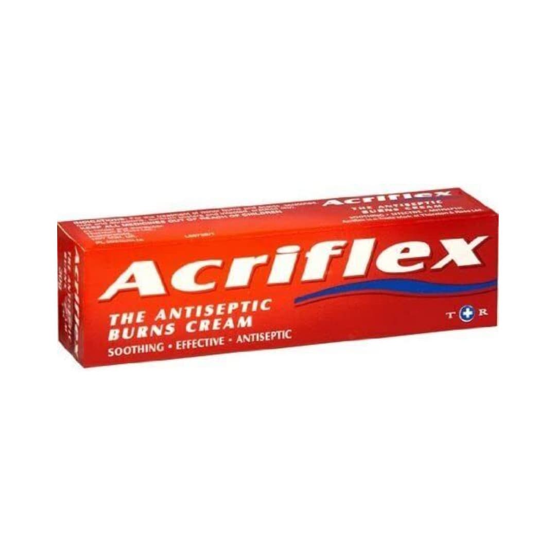 Acriflex 0.25% W/W Antiseptic Burns Cream 30g - Chlorhexidine Gluconate
