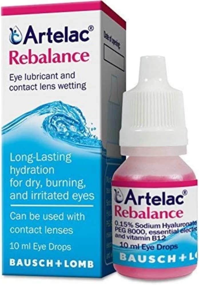 Artelac Rebalance Eye Lubricant - For Dry, Irritated Eyes 10ml