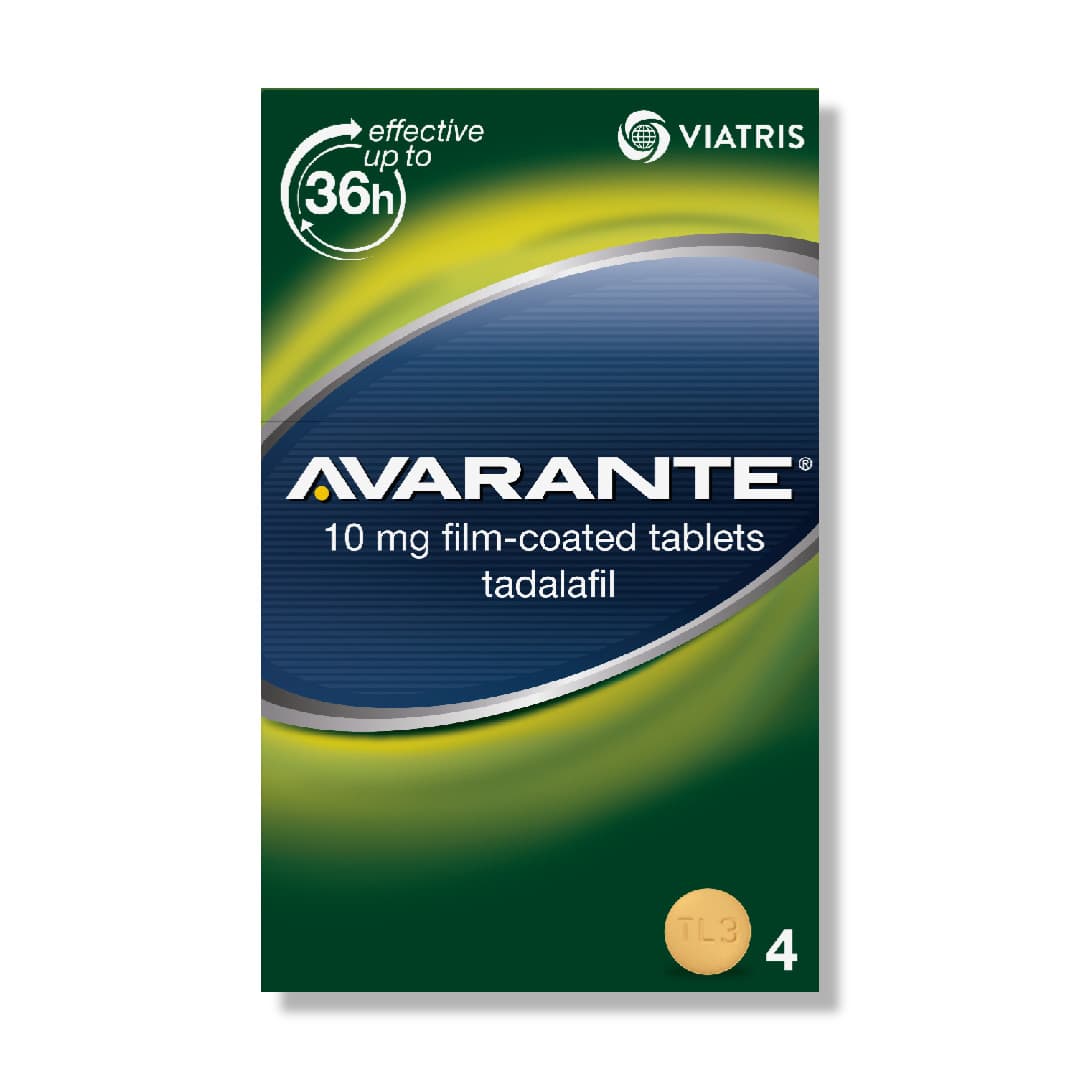 Avarante (Tadalafil) Tablets Pack of 4