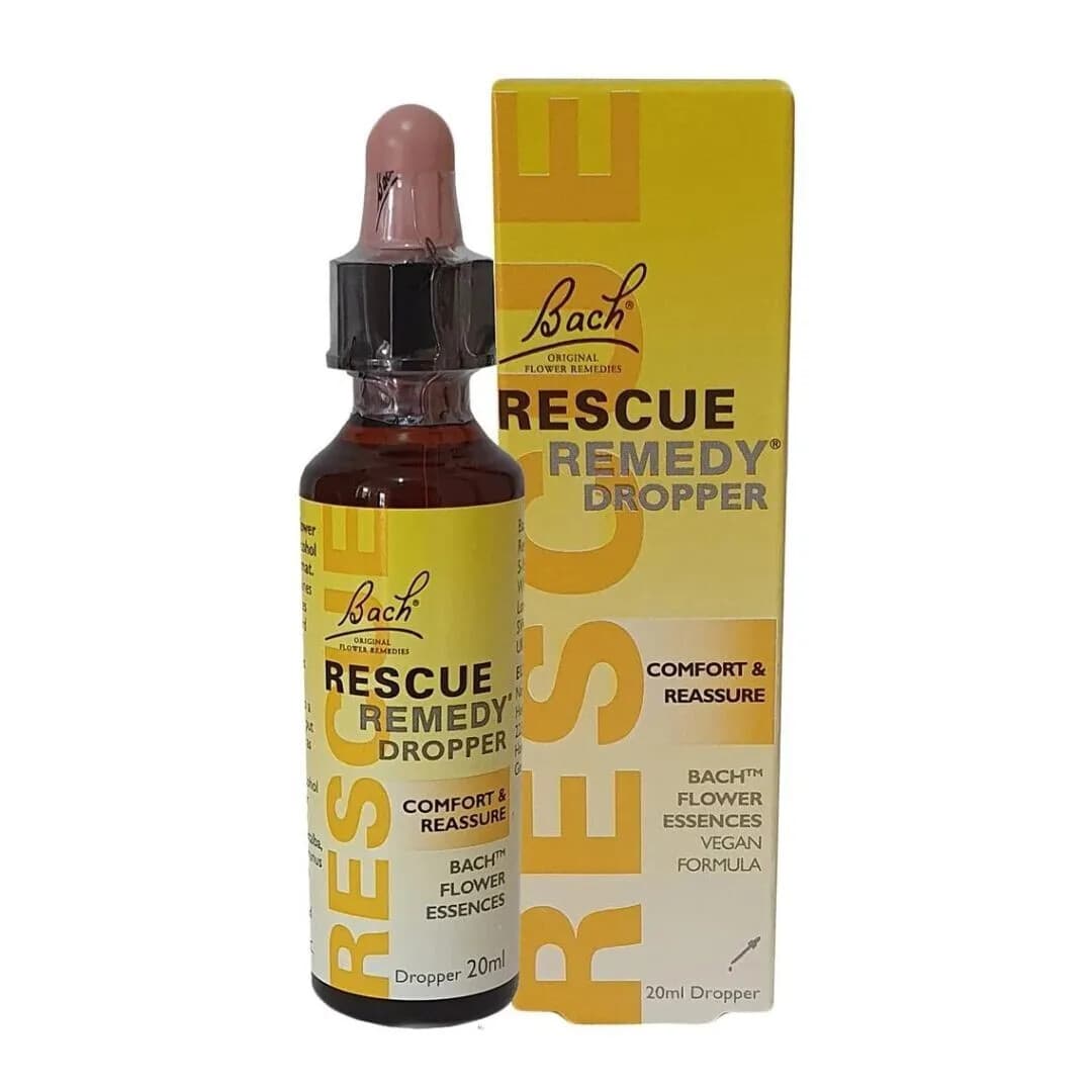 Bach Rescue Remedy Drops 20 ml - Relieves Your Stress Naturally