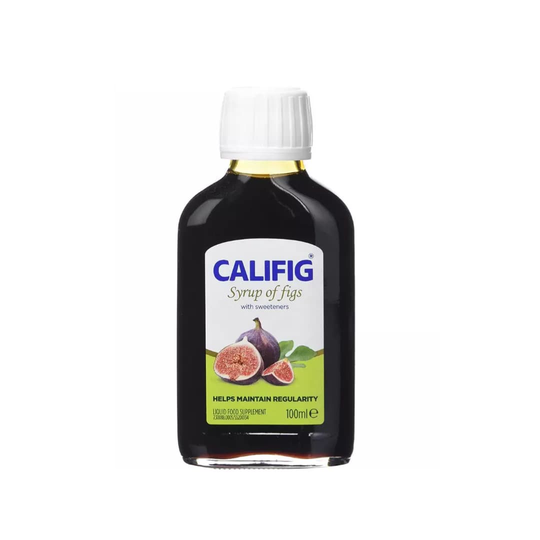 Califig Syrup of Figs - 100ml Natural Laxative Maintains Regularity 3 yrs+