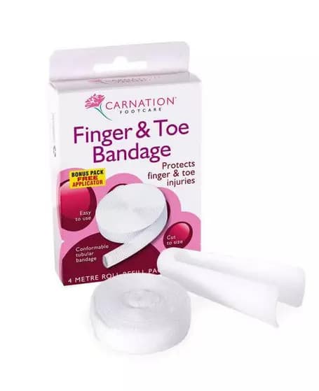 Carnation Finger & Toe Bandage 4m