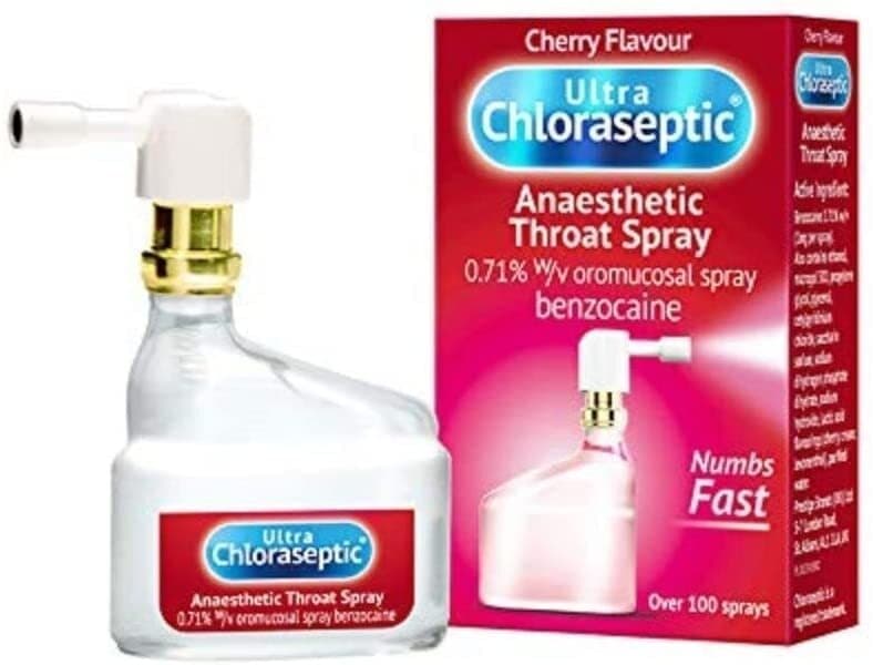 Cherry Ultra Chloraseptic Anaesthetic Throat Spray - 15ml - Original