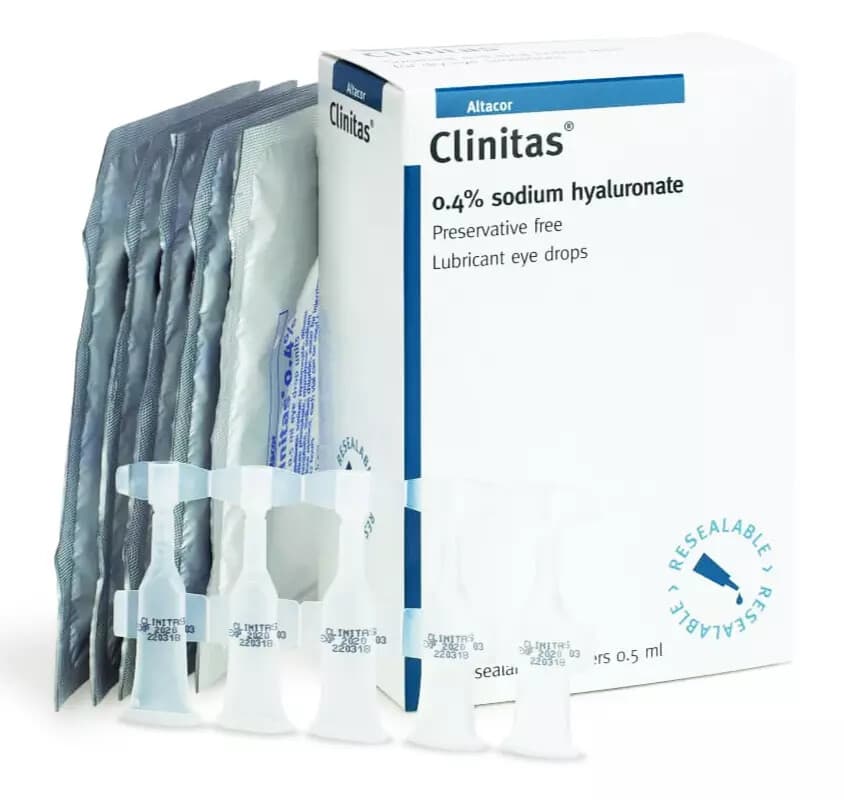 Clinitas Lubricant Eye Drops - Preservative Free 30 Resealable Droppers