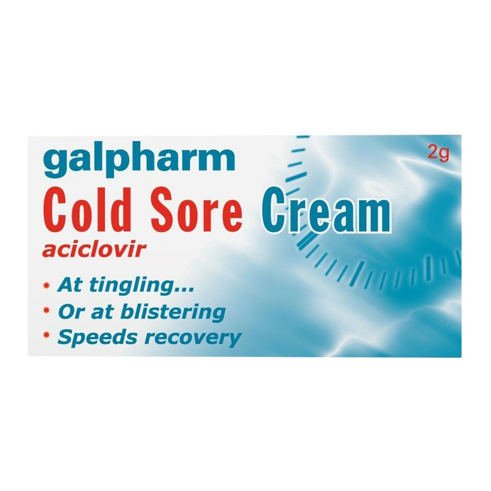 Cold Sore Cream 2g (BRANDS MAY VARY)