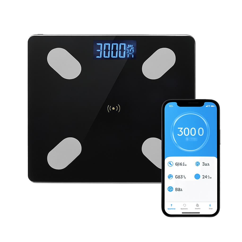 Digital LCD Bathroom Scales Body Weight Weighing Scale 180KG