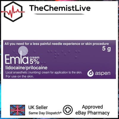 Emla Cream 5g - Numbing Cream / Local Anaesthetic