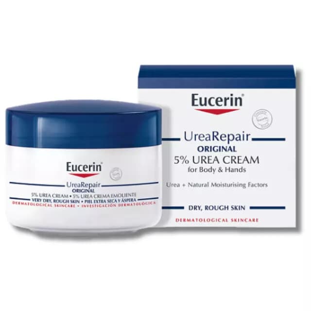 Eucerin Urea Repair 5% Urea Cream-75ml, Intensive Moisturizer Dry & Rough Skin
