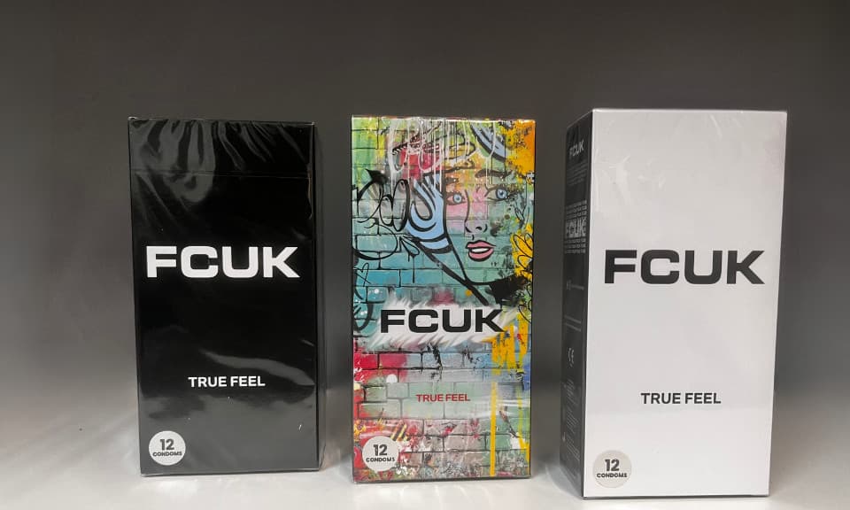 FCUK TRUE FEEL CONDOMS Pack of 12
