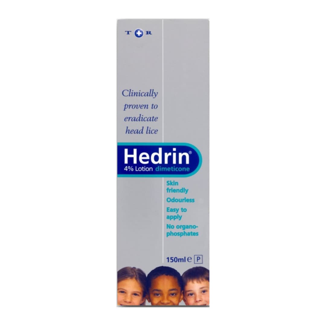 Hedrin 4% Lotion - Head Lice Treatment - Large 150ml Size Bottles Pharmacy