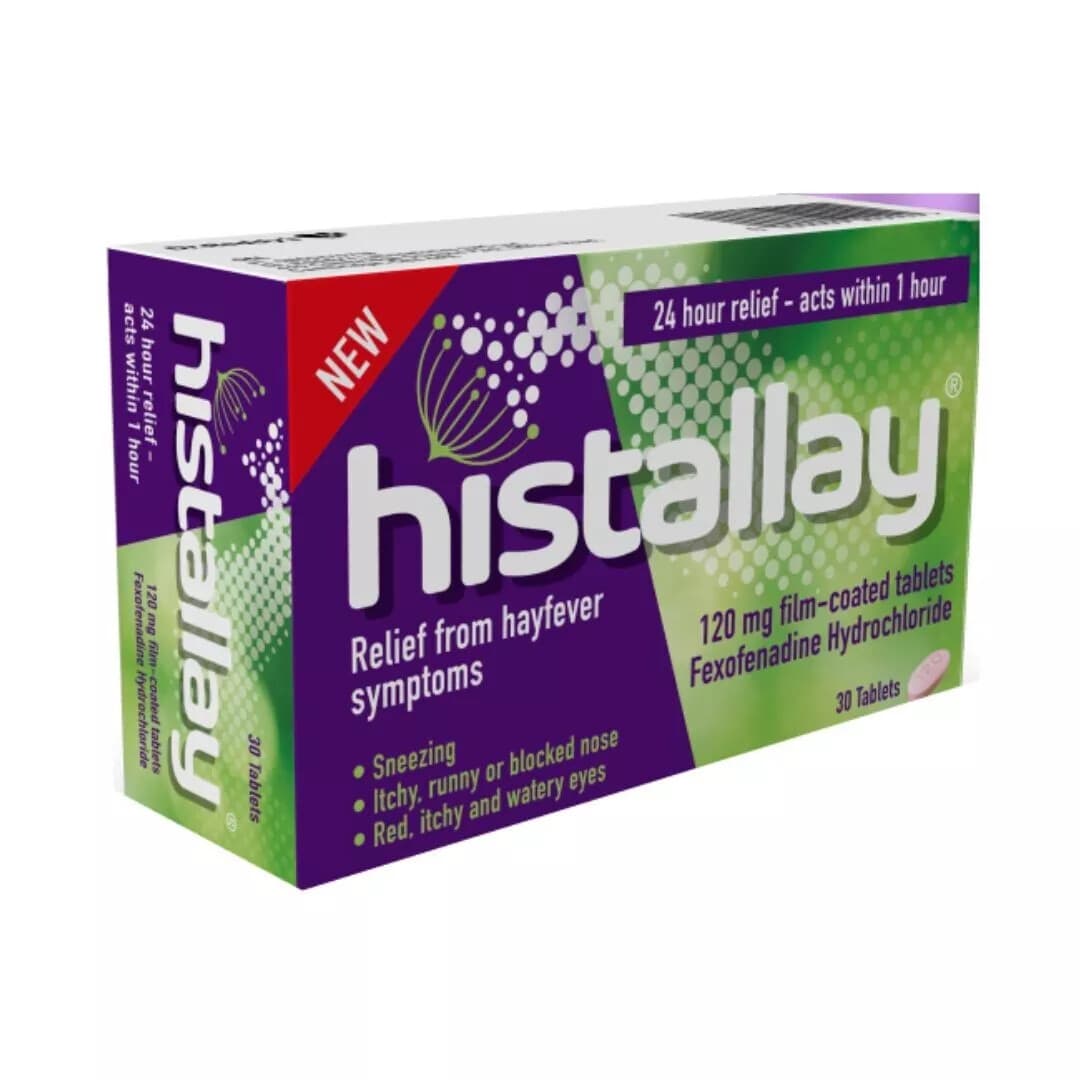 Histallay Hay Fever Relief 120mg 30 Tablets