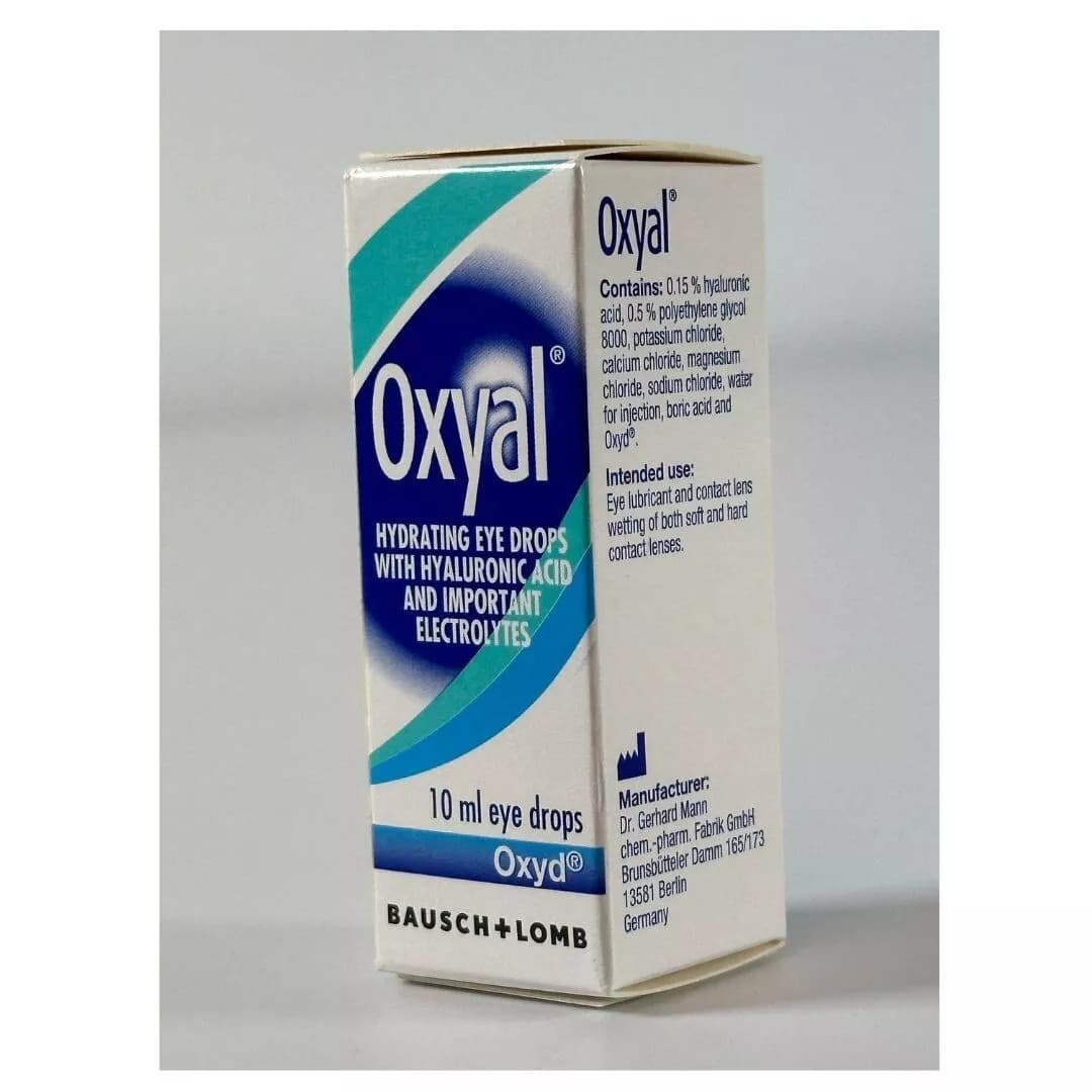 Oxyal Lubrication Eye Drops 10ml