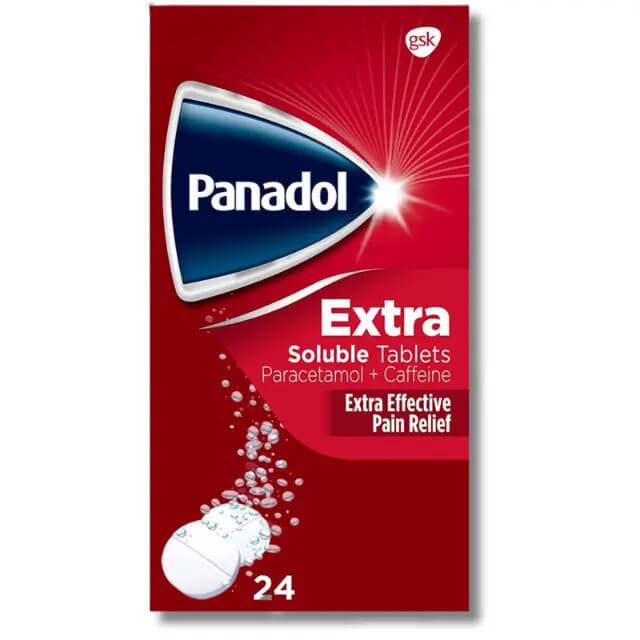 Panadol Soluble Extra Tablets with Caffeine Strong 500mg