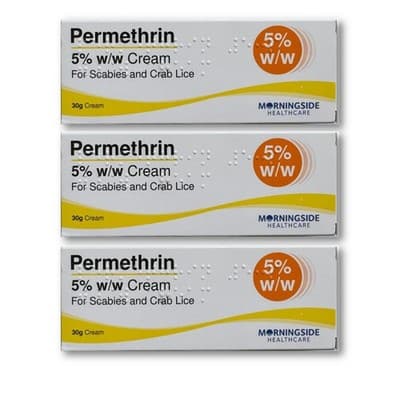 Permethrin 5% Cream 3 x 30g (Lyclear generic alternative)