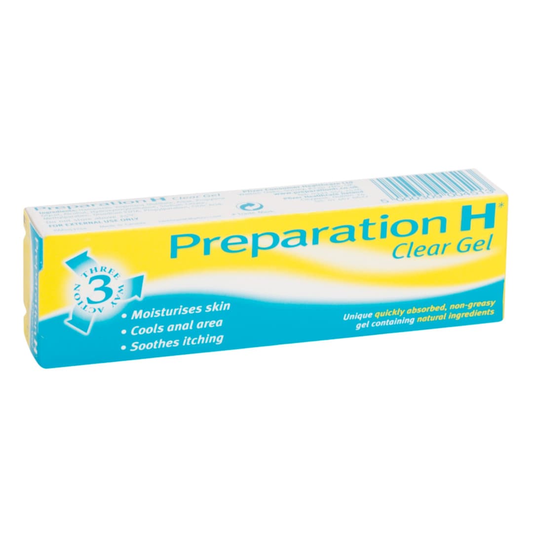 Preparation H Clear Gel (25g) **Piles Treatment** Uk Pharmacy