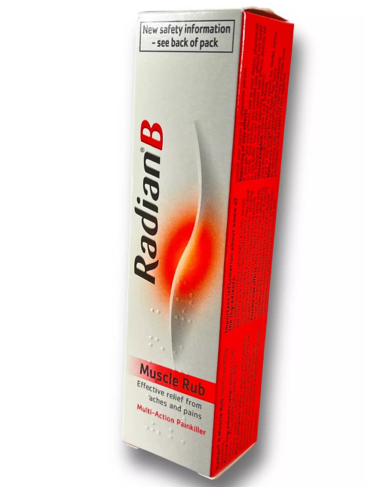 Radian B Muscle Rub 40g | Multi Action Painkiller | Aches & Pain Relief