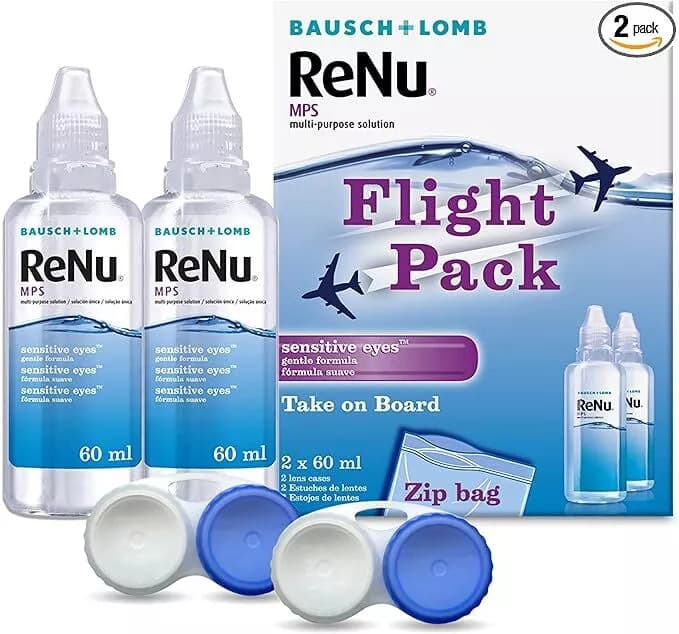 Renu Multi-Purpose Contact Lens Solution 2x60ml