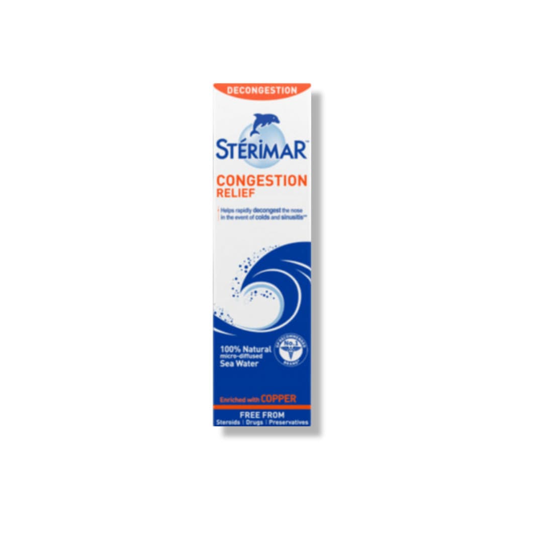 Sterimar Congestion Relief 100% Natural Sea Water Nasal Spray - 100ml