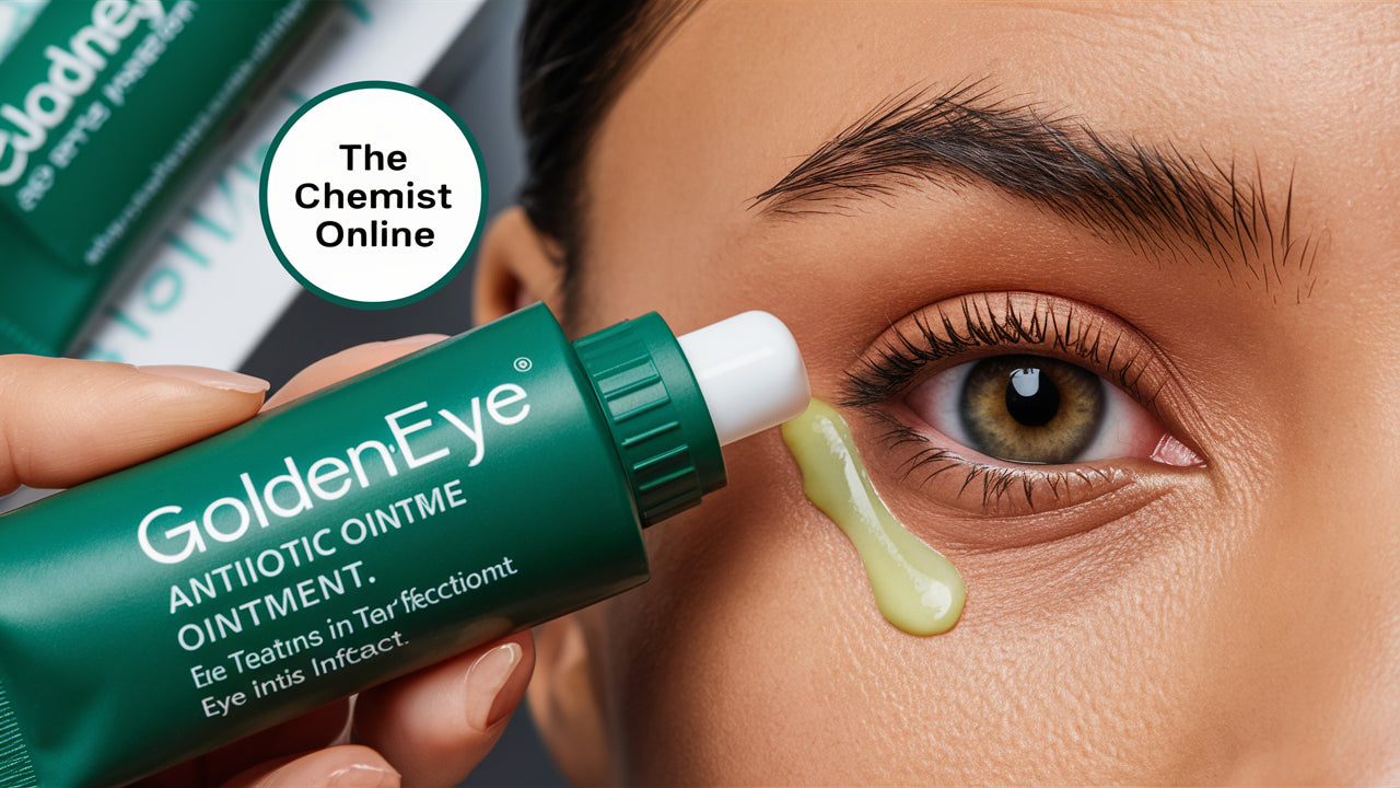 Goldeneye Antibiotic Ointment Treating Eye Infections | The Chemist Online