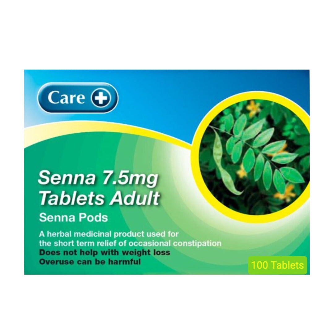 Senna 7.5mg Tablets - 120 Count | Natural Constipation Relief Laxative ...