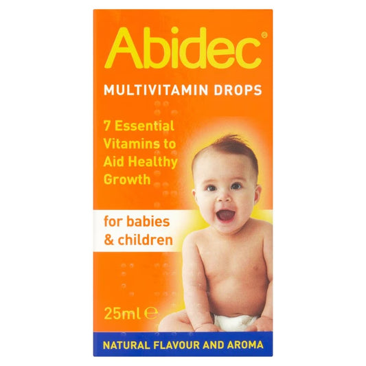 Abidec Multivitamin Drops - 25ml | Essential Vitamins for Infants and Young Children