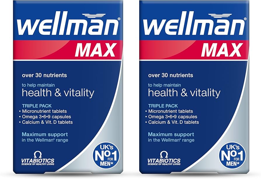Vitabiotics Wellman max 84 tablets
