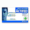 Actifed Multi-Action Tablets - 12 Count | Effective Cold, Flu, and Allergy Relief