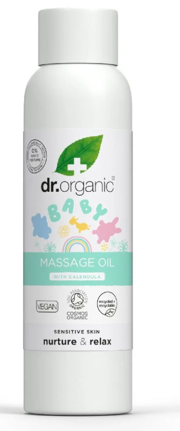 Dr Organic Baby Massage Oil with Calendula