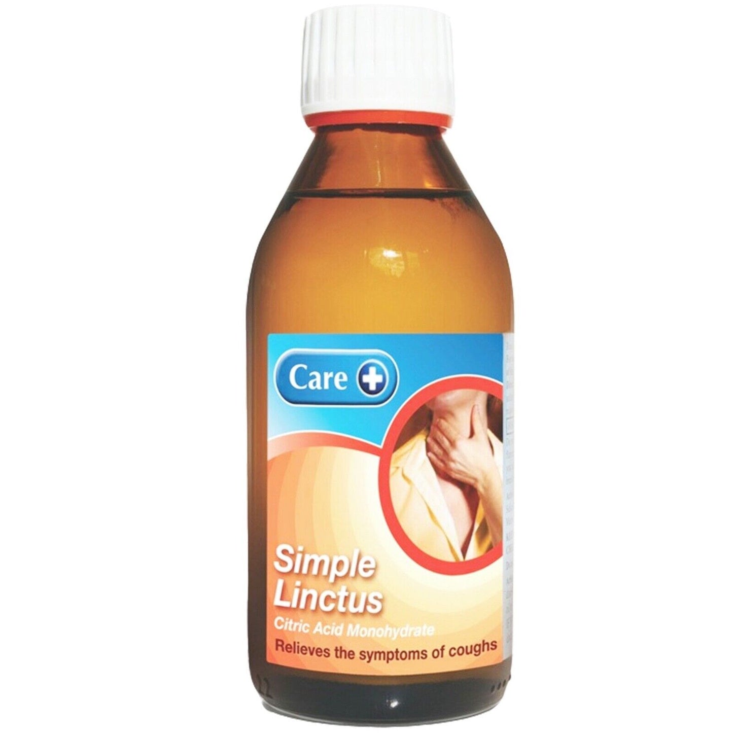 Care Simple Linctus - Coughs Throat Solution Cough Relief 200ml UK GSL.