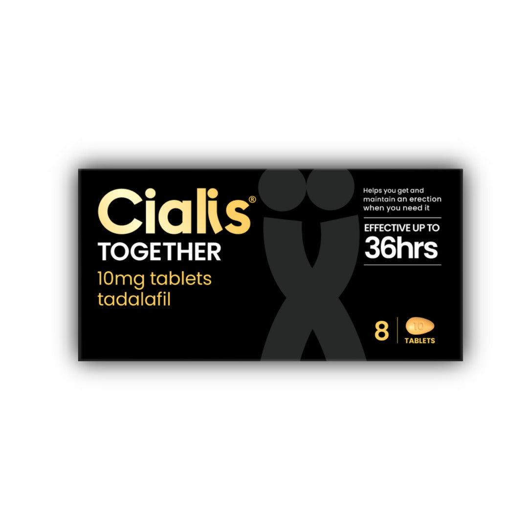 Cialis Together 10mg Tablets - 8 Pack | Effective Erectile Dysfunction Treatment