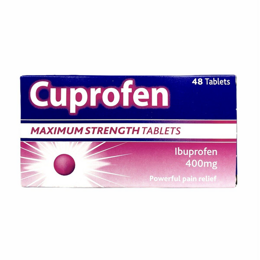 Cuprofen Ibuprofen Maximum Strength 400mg Tablets 48 - (MAX TWO UNITS)