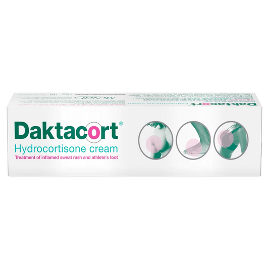 Daktacort Hydrocortisone Triple Action Antibacterial & Antifungal Cream - 15g.