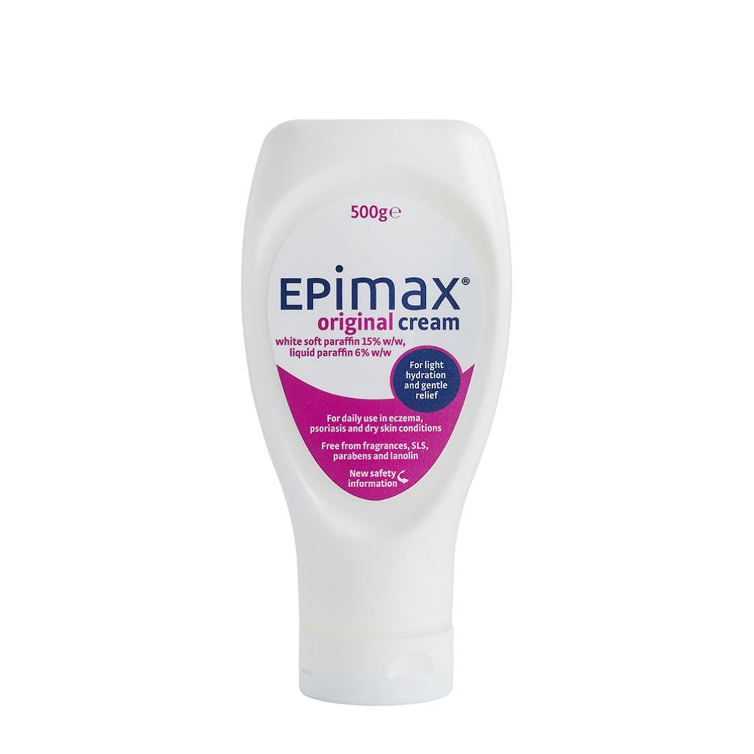 Epimax Original Cream for Eczema Psoriasis 500g UK GSL.