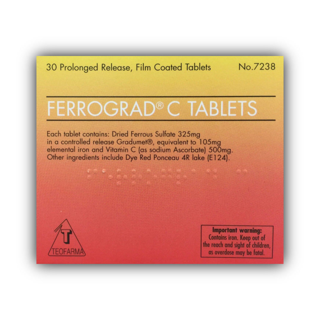 Ferrograd C Tablets - 30