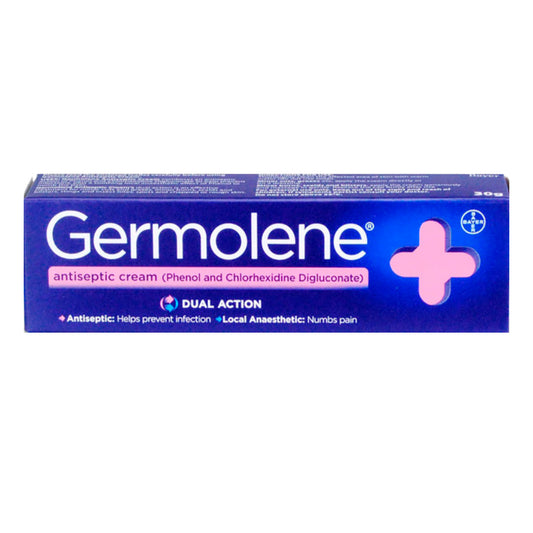 Germolene Antiseptic Numbing Original Cream with Local Anaesthetic 30g UK GSL