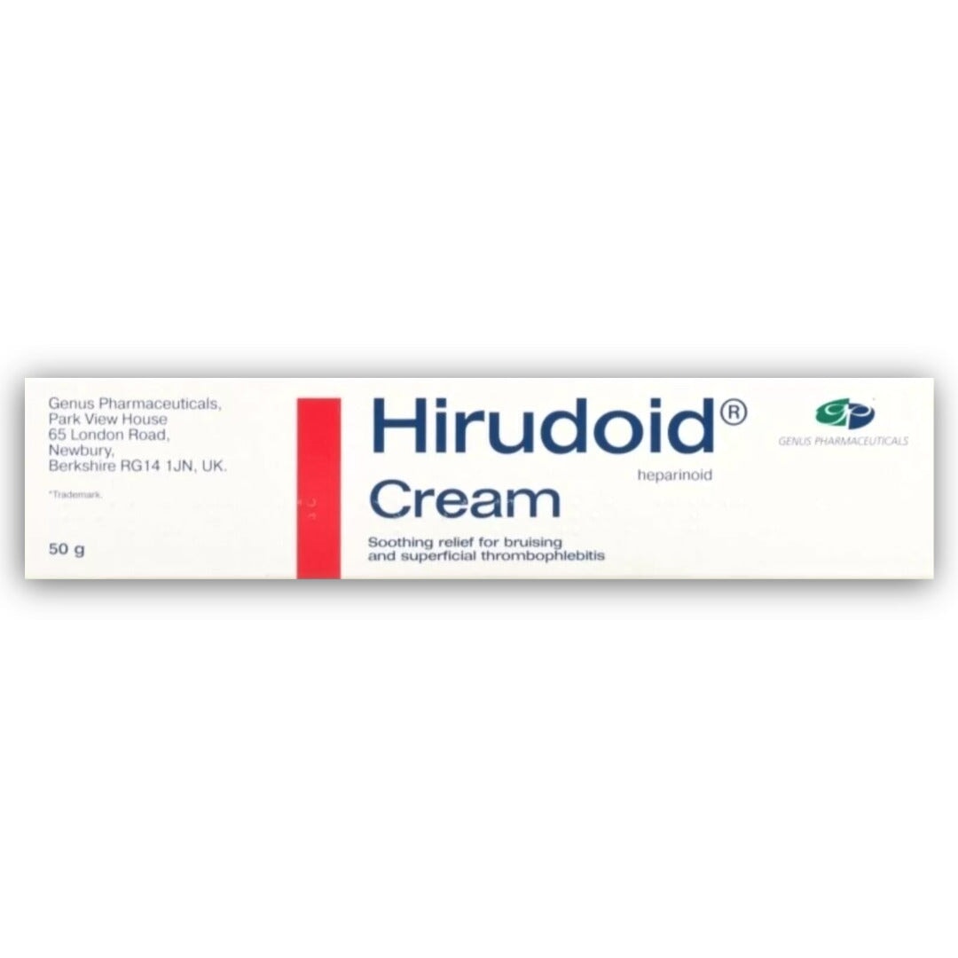 Hirudoid Cream - 50g for Soothing from bruising Pain Relief. theChemistonline 