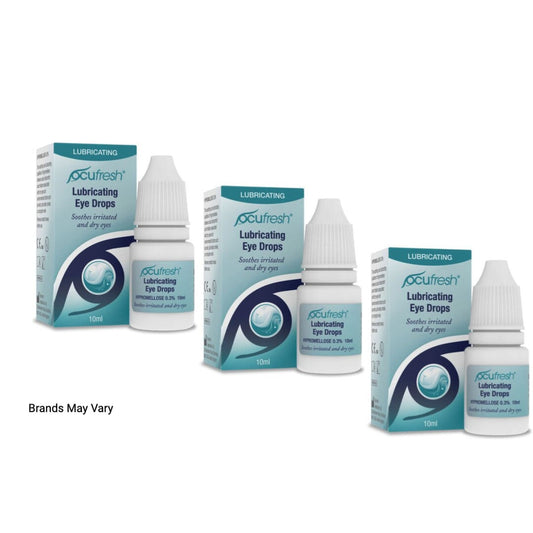 Hypromellose 0.3% Eye Drops For Dry Eyes Drops 10ml - 3 pack UK GSL. theChemistonline 