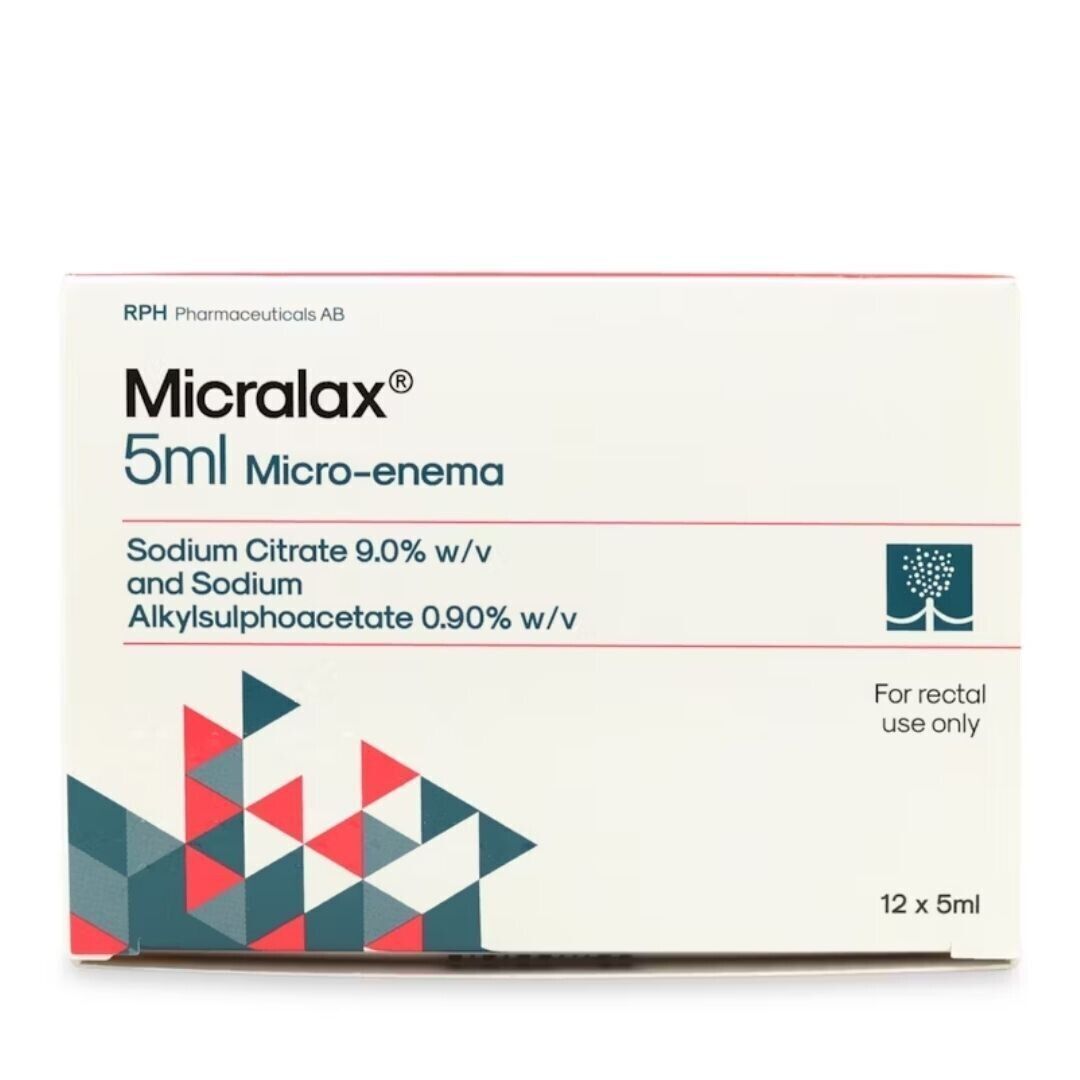 Micralax Micro-Enema 5ml - 12 x 5ml