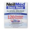 Neilmed Sinus Rinse 120 Pre Mixed Sachets All Natural - SAME DAY DISPATCH