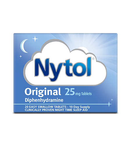 Nytol Sleep Aid 25mg Tablets 20 - (MAX 1 PER ORDER) Uk pharmacy Stock.