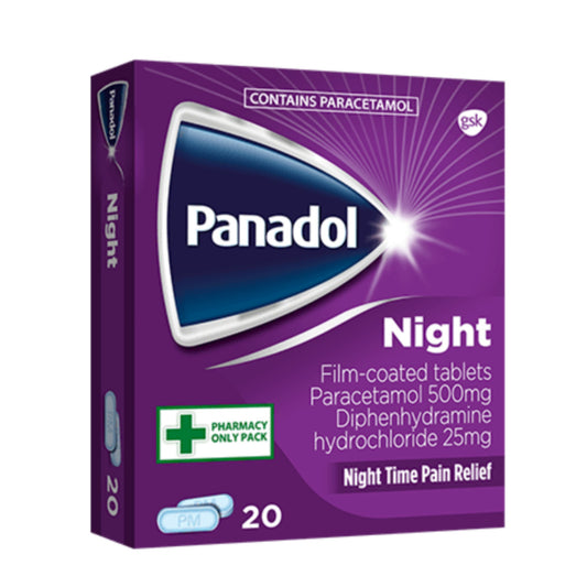 Pandol Night Pain Tablets - 20 - (MAX 1 PER ORDER)