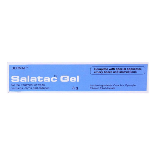 Salatac Wart Verruca Corn Calluses Treatment Gel - 8g