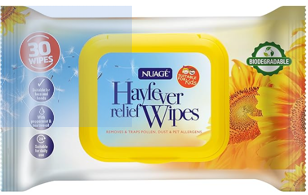 Hayfever Season Cleansing Wipes